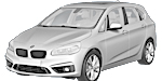 BMW F45 B0805 Fault Code